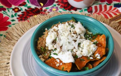 CHILAQUILES CON CHICHARRÓN ESBRA